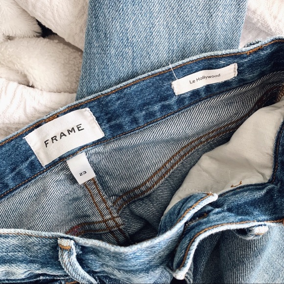 ❌SOLD❌Frame Le Hollywood Jeans - Picture 6 of 7